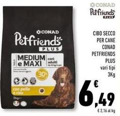 Conad - Petfriends Plus Cibo Secco Per Cane
