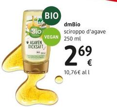 Dmbio -  Sciroppo D'agave 250 Ml