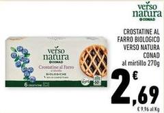 Conad - Crostatine Al Farro Biologico Verso Natura