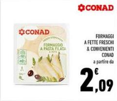 Conad - Formaggi A Fette Freschi & Convenienti