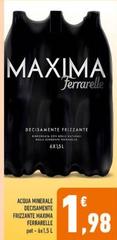 Ferrarelle - Acqua Minerale Decisamente Frizzante Maxima