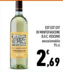 Ca' Vescovo - Est Est Est Di Montefiascone D.O.C.