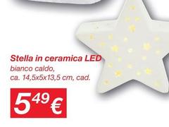 Stella In Ceramica Led