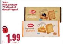 Selex - Fette Biscottate 72 Fette