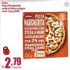 Selex - Pizza Margherita Cotta In Forno A Legna