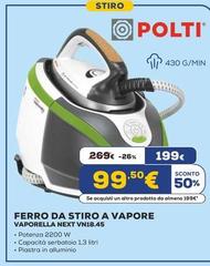 Polti - Ferro Da Stiro A Vapore Vaporella Next VN18.45