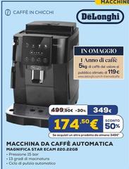 De Longhi - Macchina Da Caffè Automatica Magnifica Star ECAM 220.22GB
