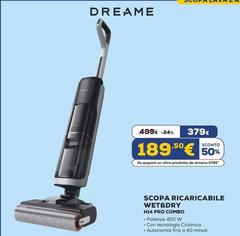 Dreame - Scopa Ricaricabile Wet&Dry H14 Pro Combo