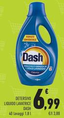 Dash - Detersivo Liquido Lavatrice