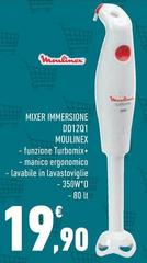 Moulinex - Mixer Immersione DD 1 201