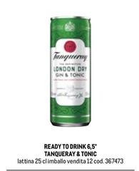Tanqueray - Ready To Drink 6,5°