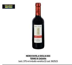 Nero D'avola Sicilia DOC