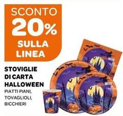 Linea - Stoviglie Di Carta Halloween