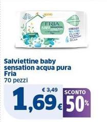 Fria - Salviettine Baby Sensation Acqua Pura