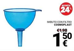 Cosmoplast - Imbuto Con Filtro
