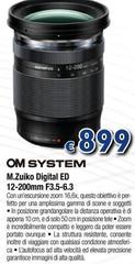 Om System - M.Zuiko Digital ED 12-200mm F3.5-6.3