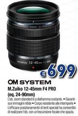 Om System - M.Zuiko 12-45mm F4 Pro