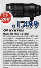 Om System -  M.Zuiko 100-400mm F5.0-6.3 IS II