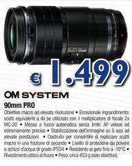 Om System - 90mm Pro