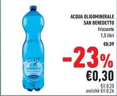 San Benedetto - Acqua Oligominerale