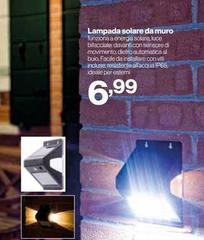 Lampada Solare Da Muro