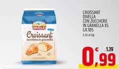Divella - Croissant Con Zucchero In Granella