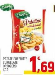 Ortozero - Patate Prefritte Surgelate