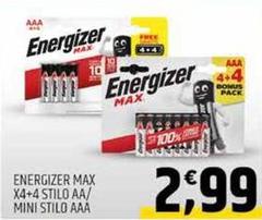 Energizer - Max Stilo AA/Mini Stilo AAA