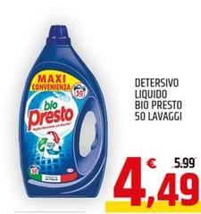 Bio Presto - Detersivo Liquido