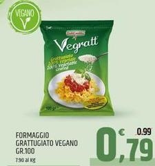 Formaggio Grattugiato Vegano
