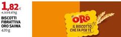 Oro saiwa - Biscotti Fibrattiva