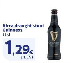 Guinness - Birra Draught Stout