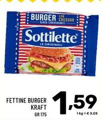 Kraft - Fettine Burger