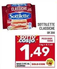 Sottilette - Classiche