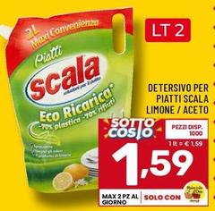 Scala - Detersivo Per Piatti Limone/Aceto