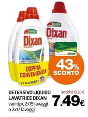 Dixan - Detersivo Liquido Lavatrice