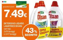 Dixan - Detersivo Liquido Lavatrice