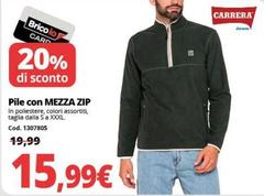 Carrera - Pile Con Mezza Zip
