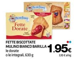 Barilla - Fette Biscottate Mulino Bianco