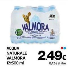 Valmora - Acqua Naturale
