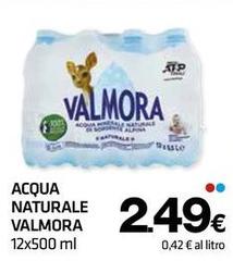 Valmora - Acqua Naturale