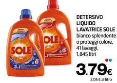 Sole - Detersivo Liquido Lavatrice