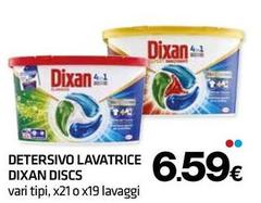 Dixan - Detersivo Lavatrice Discs