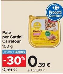 Carrefour - Paté Per Gattini