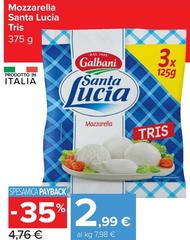 Galbani - Mozzarella Santa Lucia Tris
