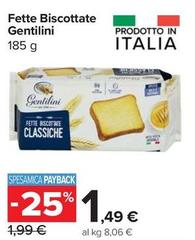 Gentilini - Fette Biscottate