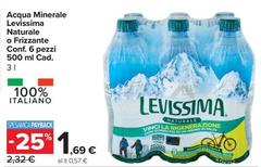 Levissima - Acqua Minerale Naturale O Frizzante