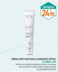 Clairial Svr - Crema Anti-Macchie Illuminante Spf50+