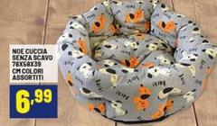 Noe -  Cuccia Senza Scavo 78x58x39 Cm Colori Assortiti