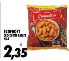 Ecofrost - Crocchette Patate